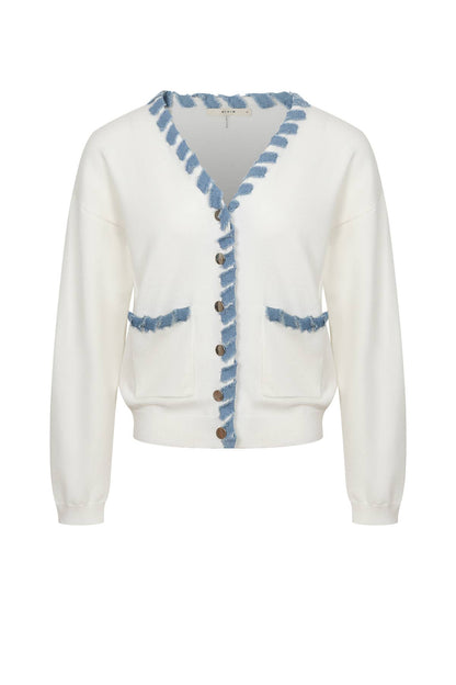 Softbound Denim Knit Jacket