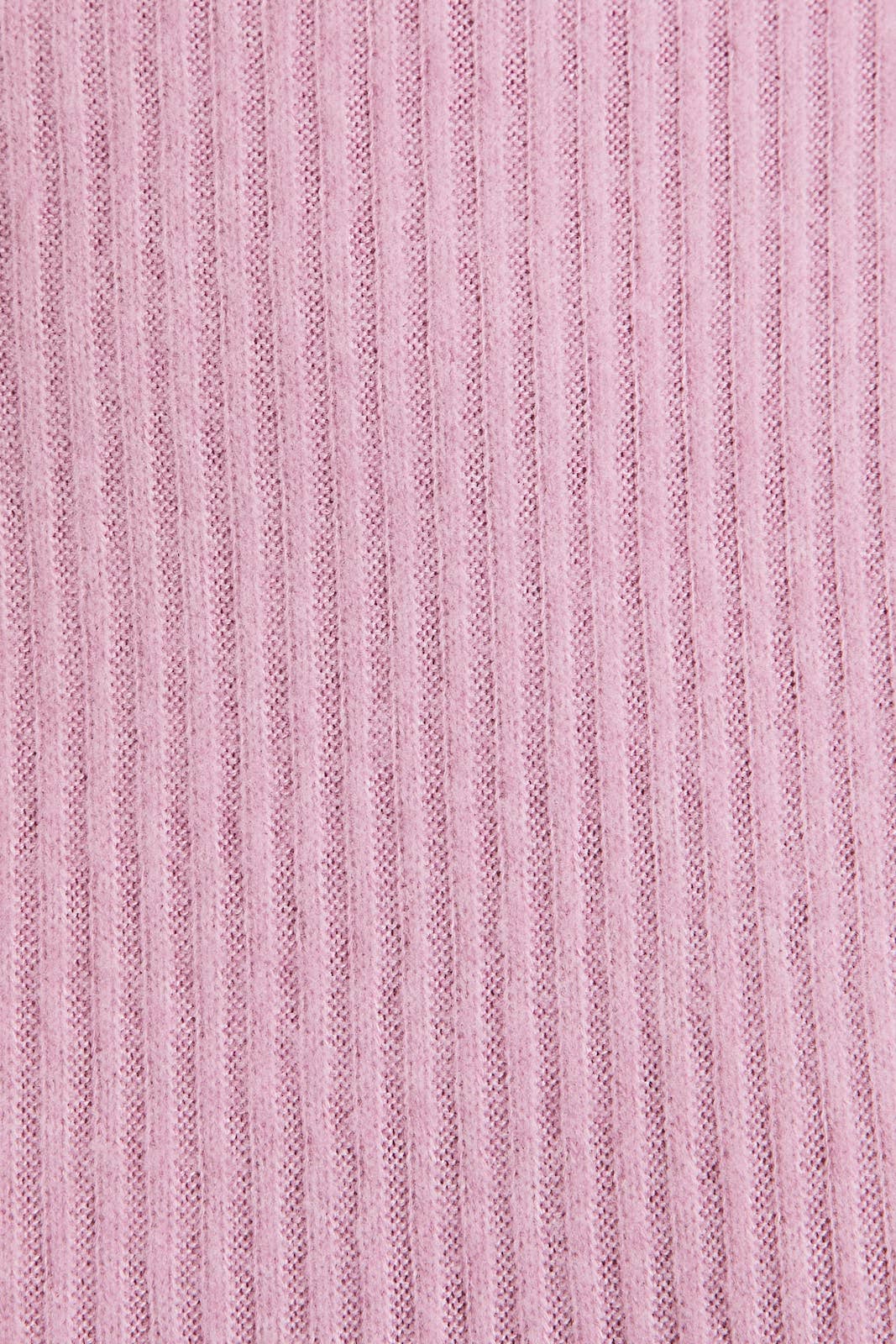 Long Sleeve Lettuce Hem Mock Neck Top