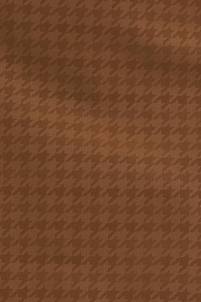 Houndtooth Pleather Mini Skirt