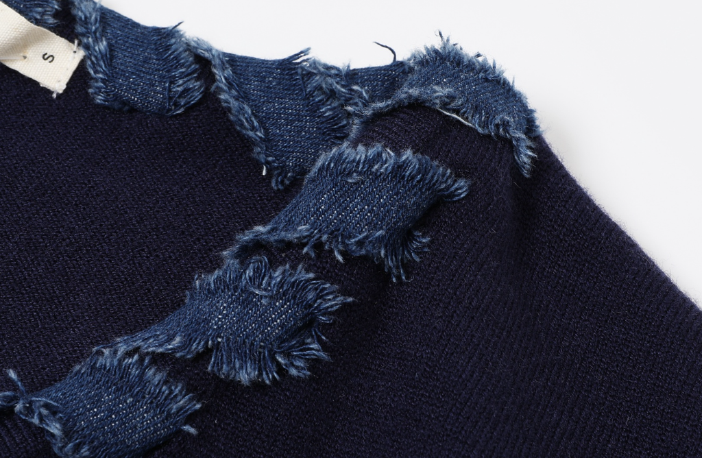 Softbound Denim Knit Jacket