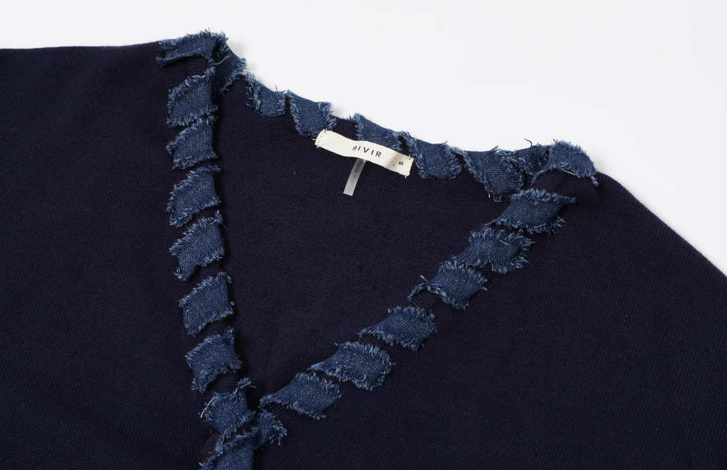 Softbound Denim Knit Jacket
