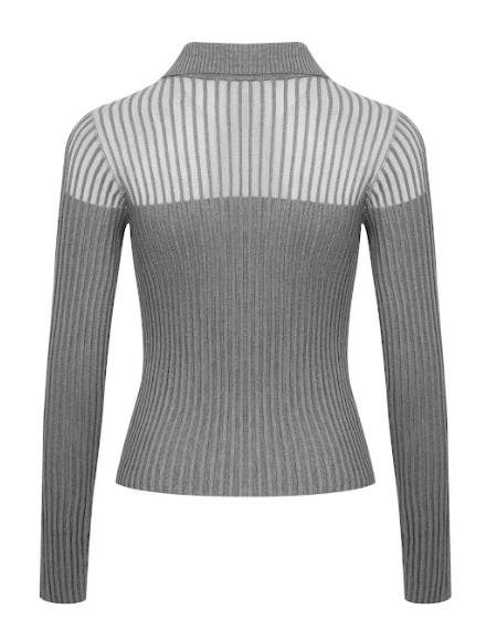 Astrielle Cutout Long Sleeve Top