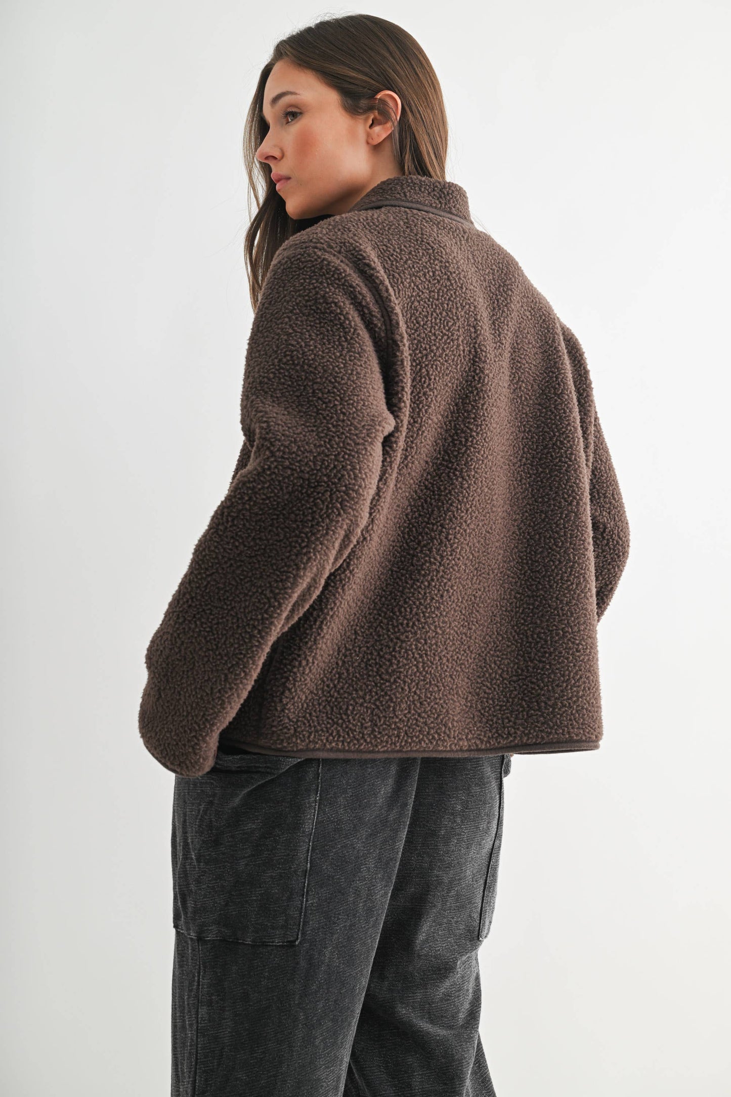 Frostline Button Sherpa Jacket