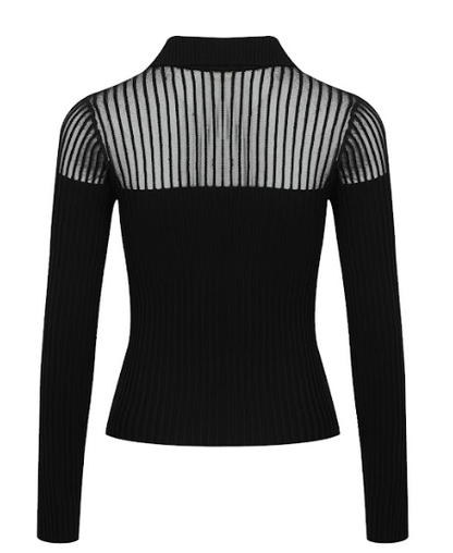 Astrielle Cutout Long Sleeve Top