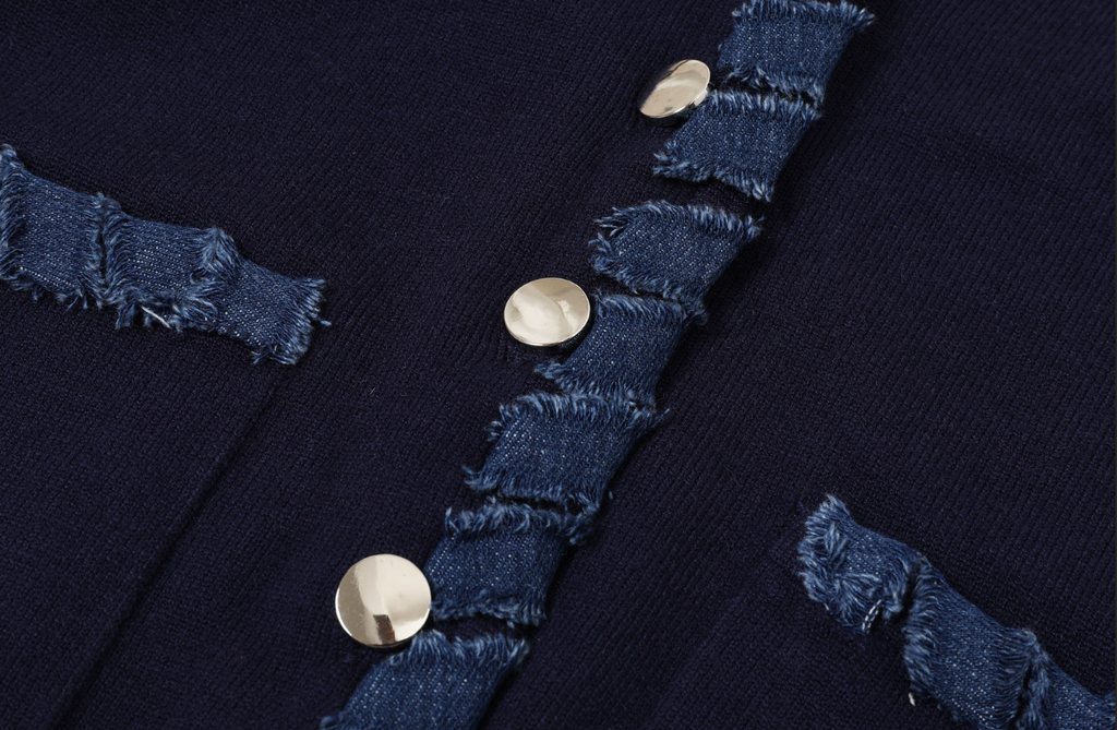 Softbound Denim Knit Jacket